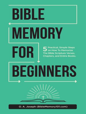 cover image of Bible Memory For Beginners